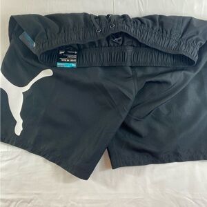 Puma swimming trunks Brand New black and white